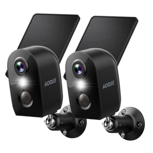 Security Cameras Wireless Outdoor-2.4Ghz WiFi Cameras for Home 2.4Ghz-2P-B