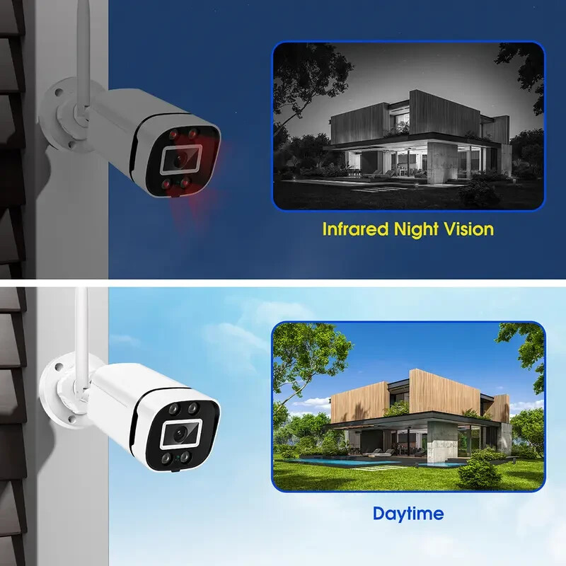 8CH 5MP Lite Security Camera System Kit Outdoor Home 4K HD DVR CCTV Night Vision