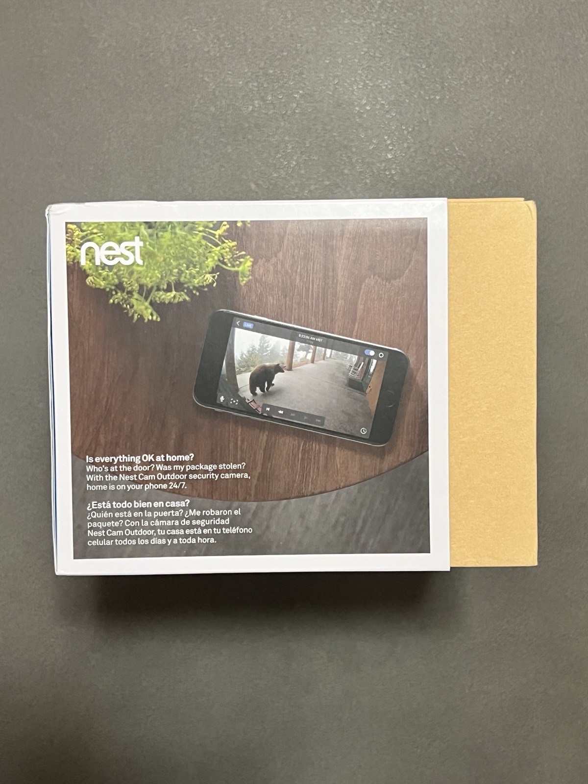 Google Nest Outdoor Camera 1st Gen (A0033 NC2100ES) Brand New – Never Used