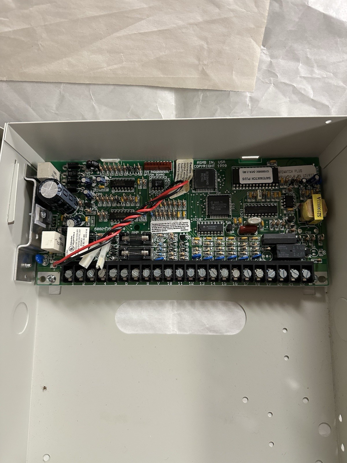 NEW ADT Safe Watch Plus/Entrepreneuer Security Control Panel