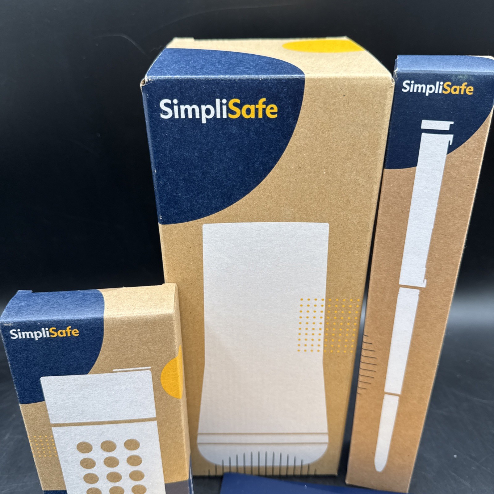 SimpliSafe Security SSBS3 BS3W 3rd Gen Base Station / Keypad KP3W / Yard Sign