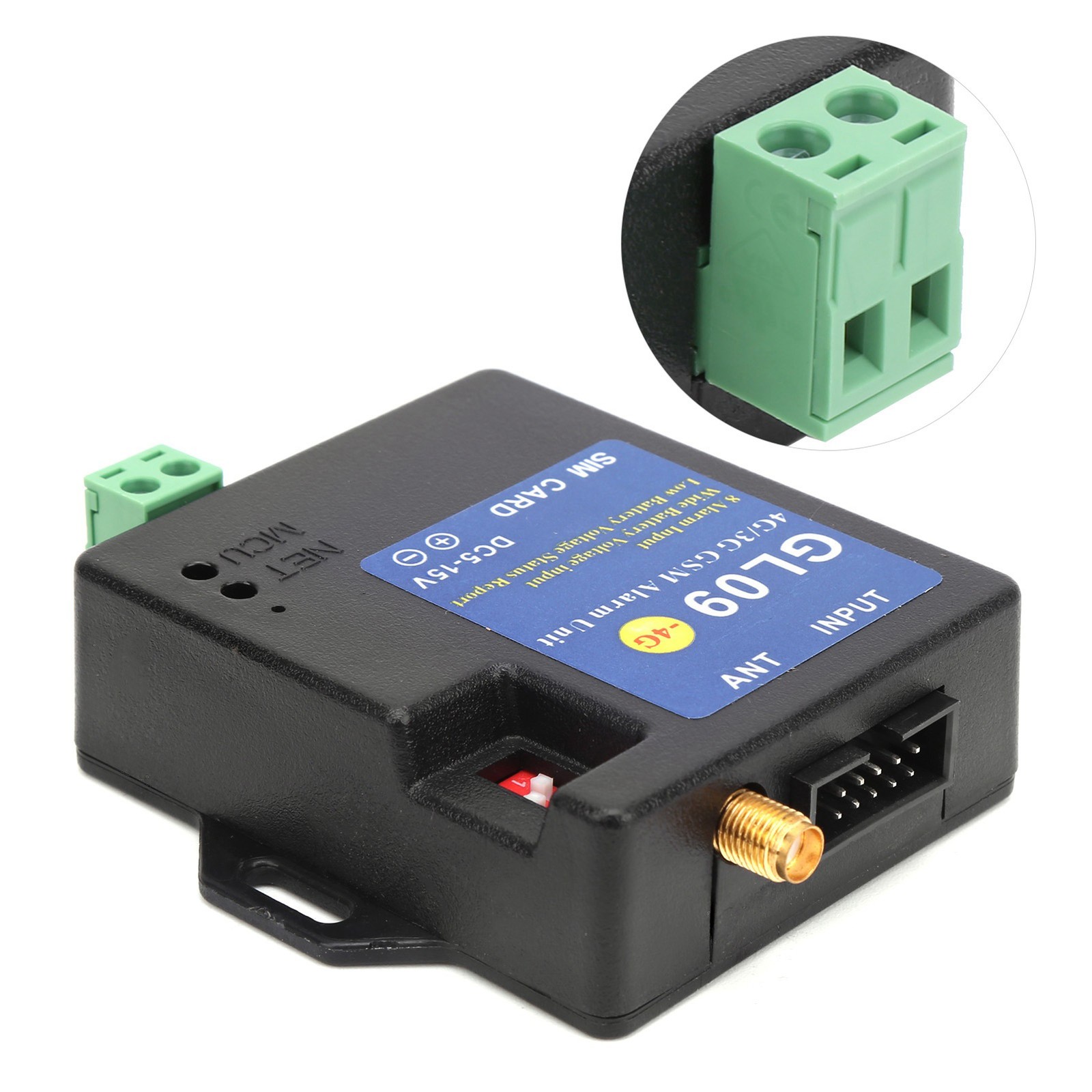 4G/3G/GSM Alarm Security System Alert Module 8‑Channel Input Low Consumption N