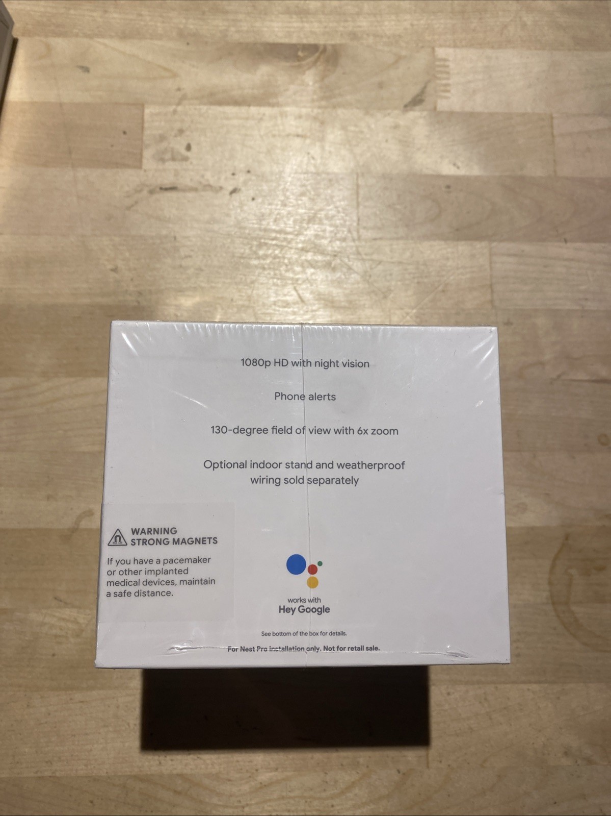 Google Nest Cam Nest Pro Edition – Model G3AL9 – one is new one is open box