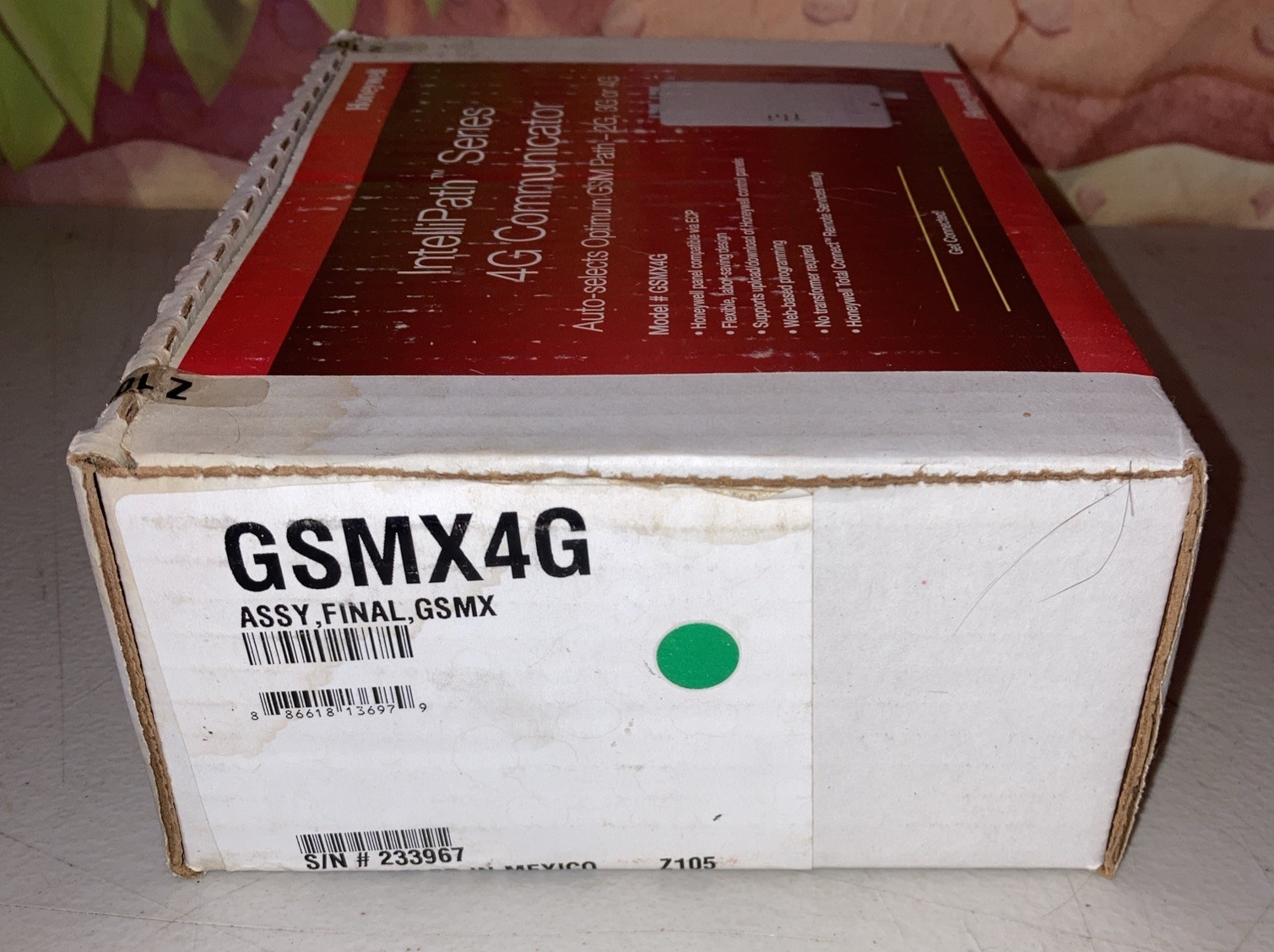 Honeywell IntelliPath Series 4G Communicator GSMX4G 2G 3G 4G TC ECP GSM V2.10.75