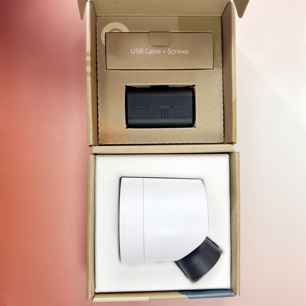 SimpliSafe Outdoor Wireless Security Camera 1080P HD Active Guard cam White