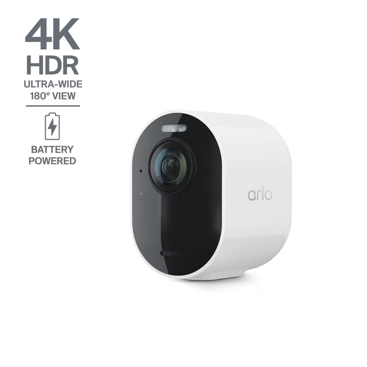 Arlo Ultra Add On Security Camera 4K HDR (3rd Gen, 2025 Release) Wireless, 1 Cam