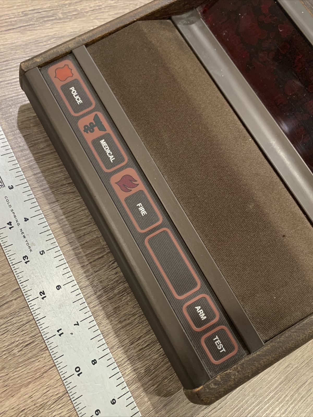 Vintage Security Control Panel – Knight Protective Industries Model 101, Burglar