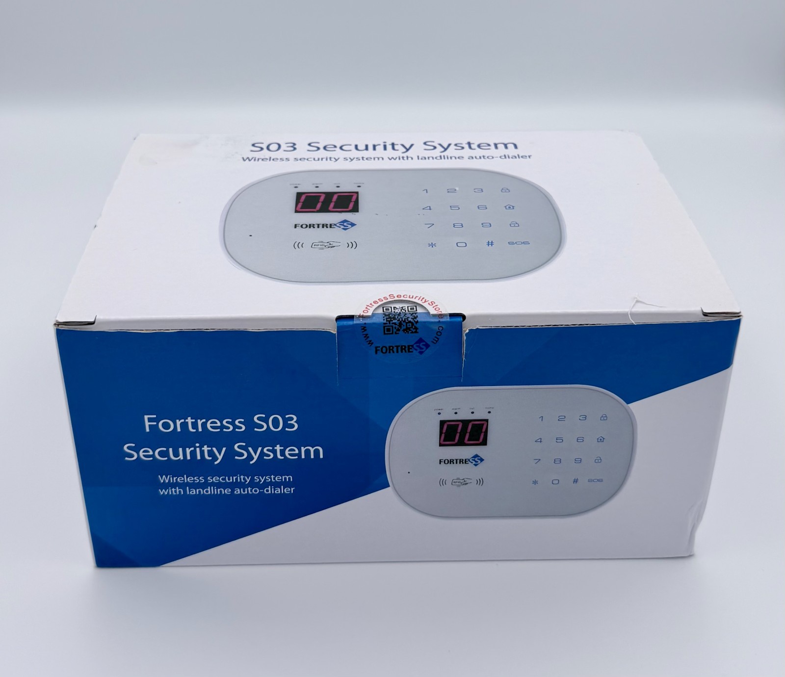 Fortress S03 Security System w/ Landline Dialer New Sealed – 30 DAY WARRANTY