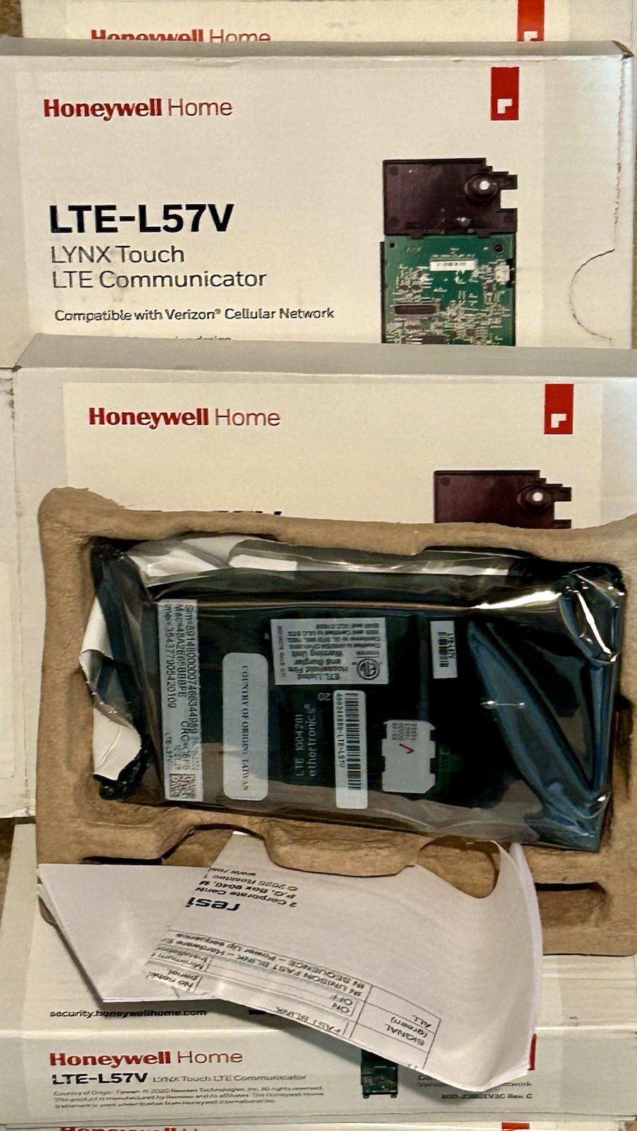 Honeywell LTE-L57V Verizon LTE Communicator Lynx Touch L5210 L7000 LOT OF 8! NEW