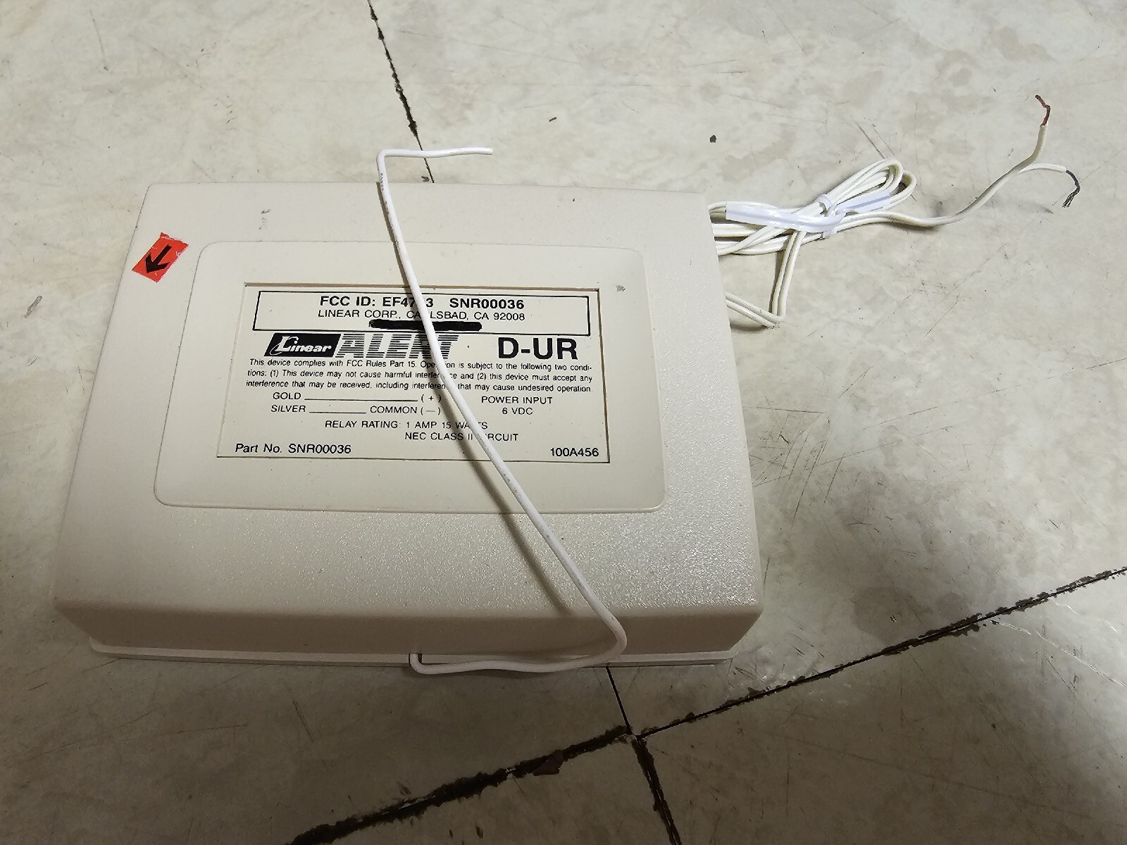 Linear D-UR LinearAlert Receiver