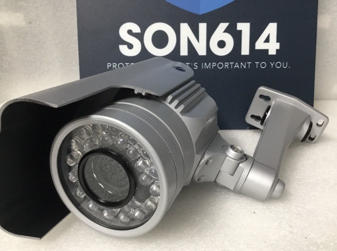 Security Color Camera W/600TVL 9-22mm PAL LEDs 100ft Day/Night VandalProof NEW!