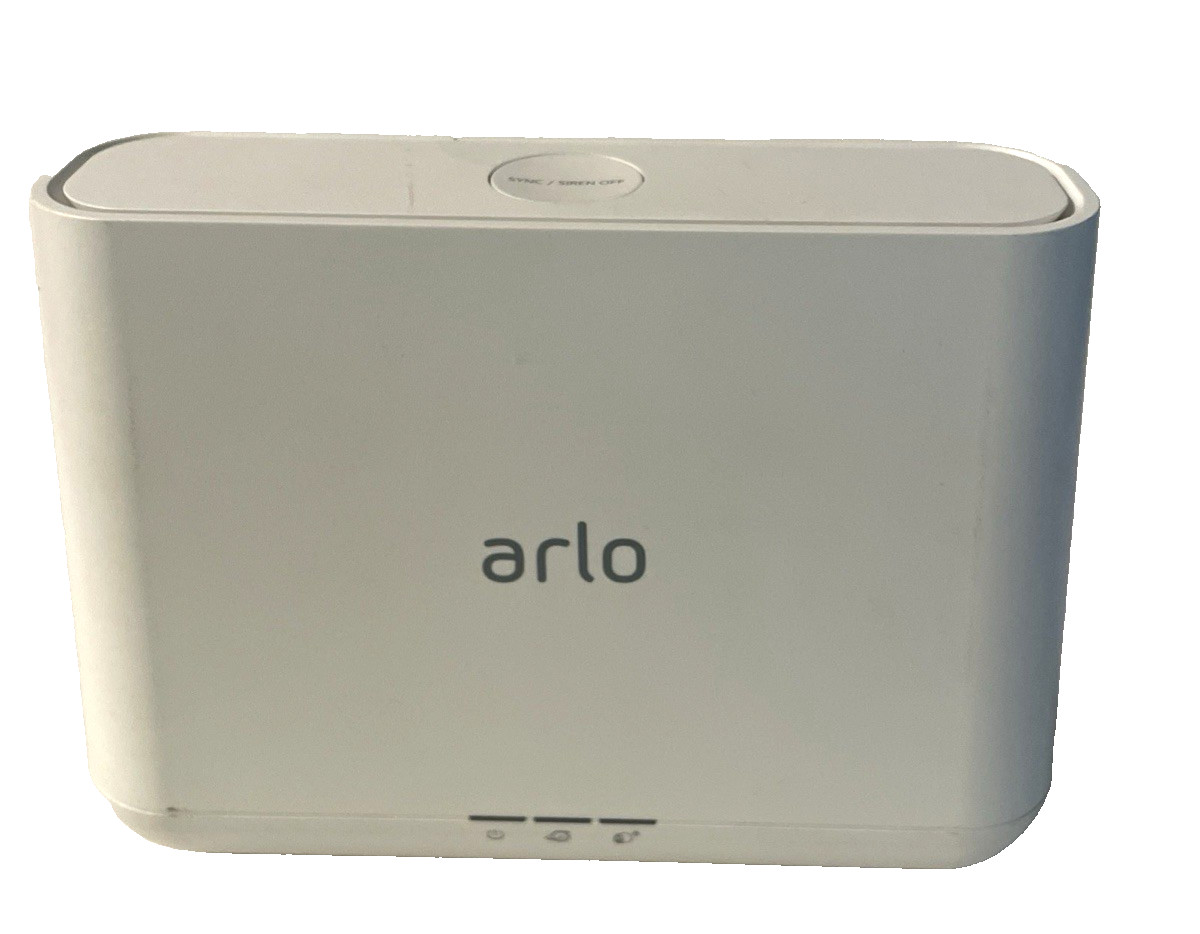 ARLO lot HUB and 3 Arlo Cameras Spotlight Cameras PARTS ONLY NOT Tested READ SEE