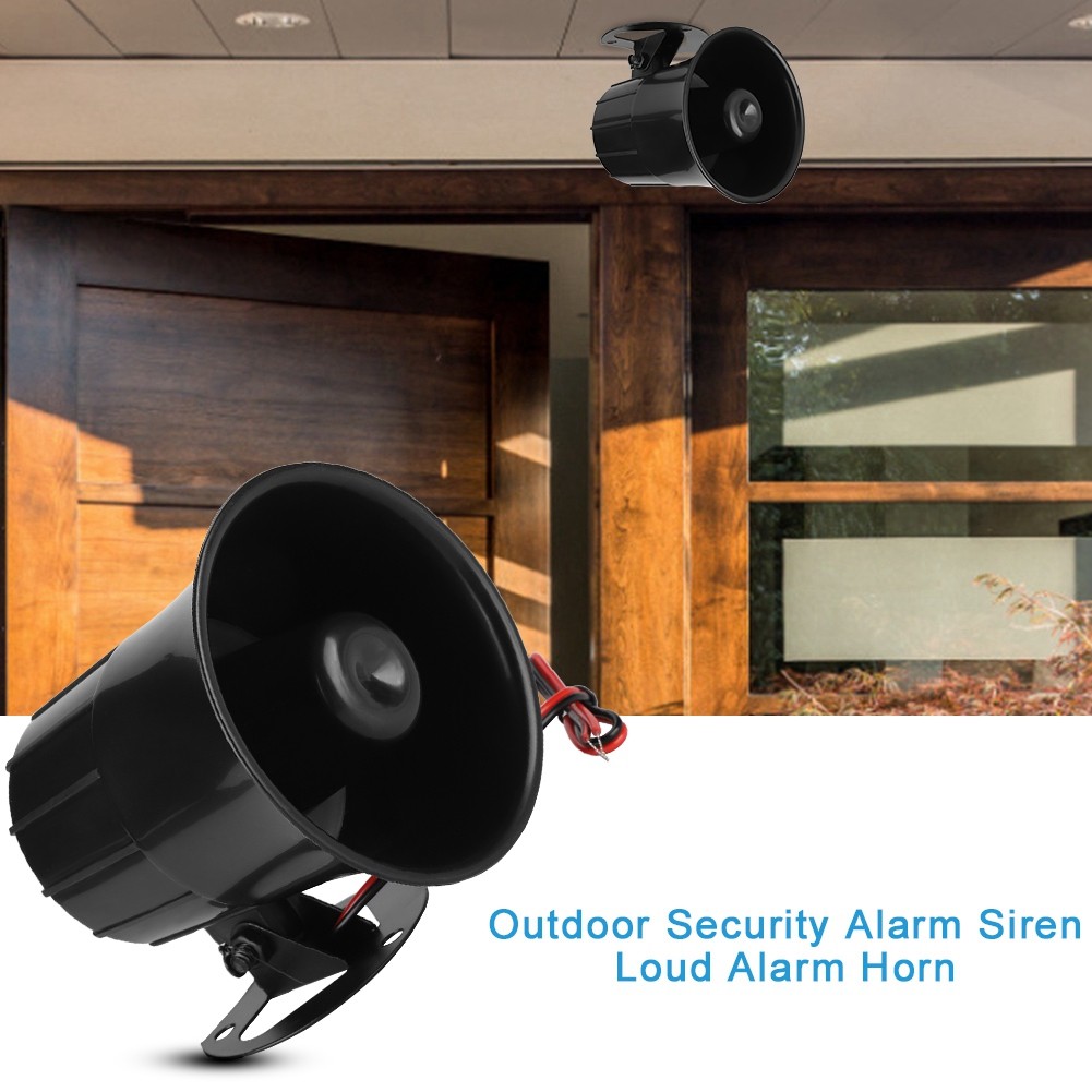 Outdoor Security Alarm Siren Loud Alarm Horn 110dB