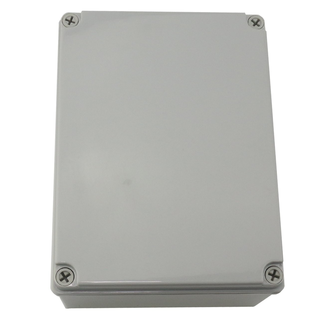 Ogrmar Plastic Dustproof IP65 Junction Box DIY Case 8″x 6″x 4″, Grey