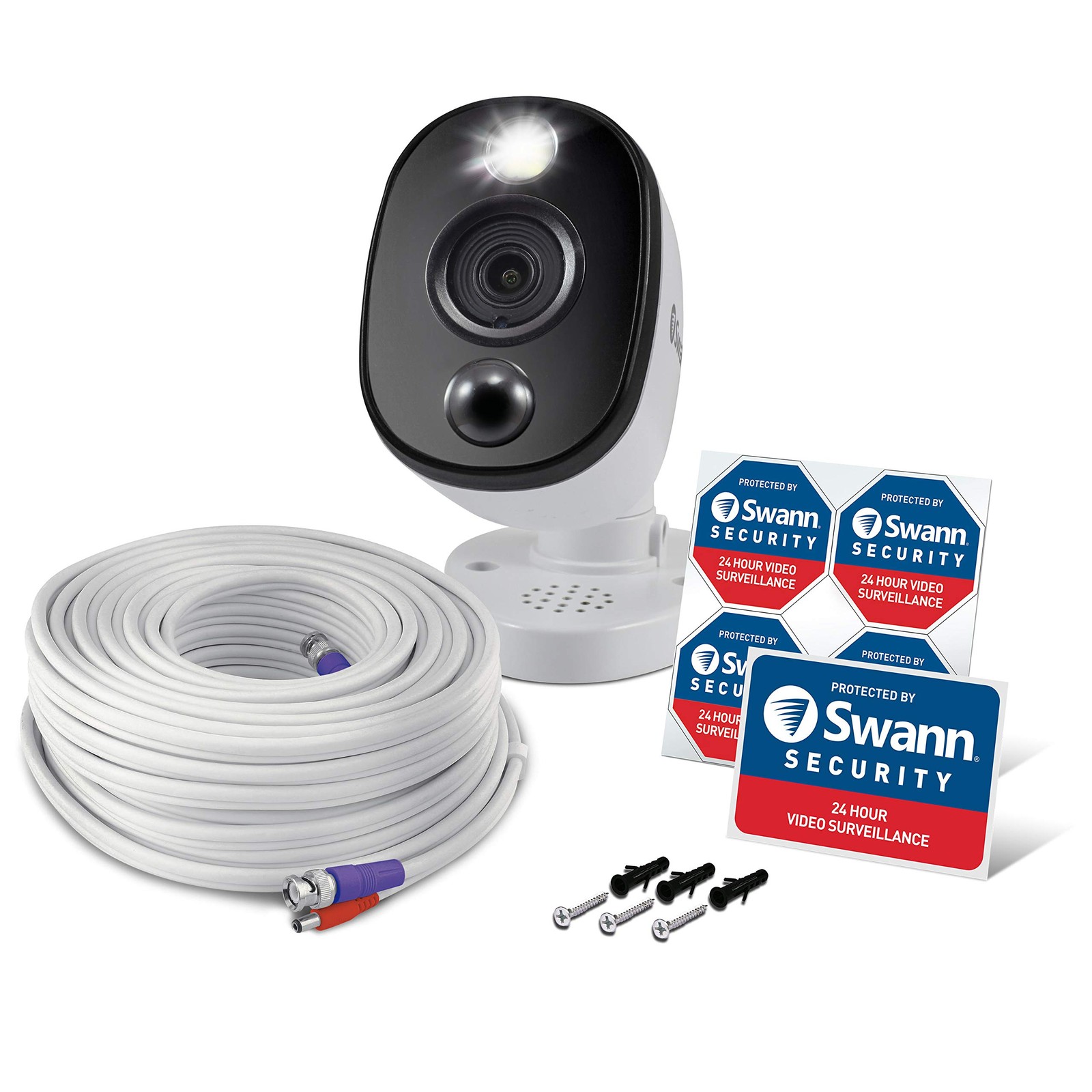 Swann Add-On DVR Bullet Security Camera System with Sensor , 4K Ultra HD Video