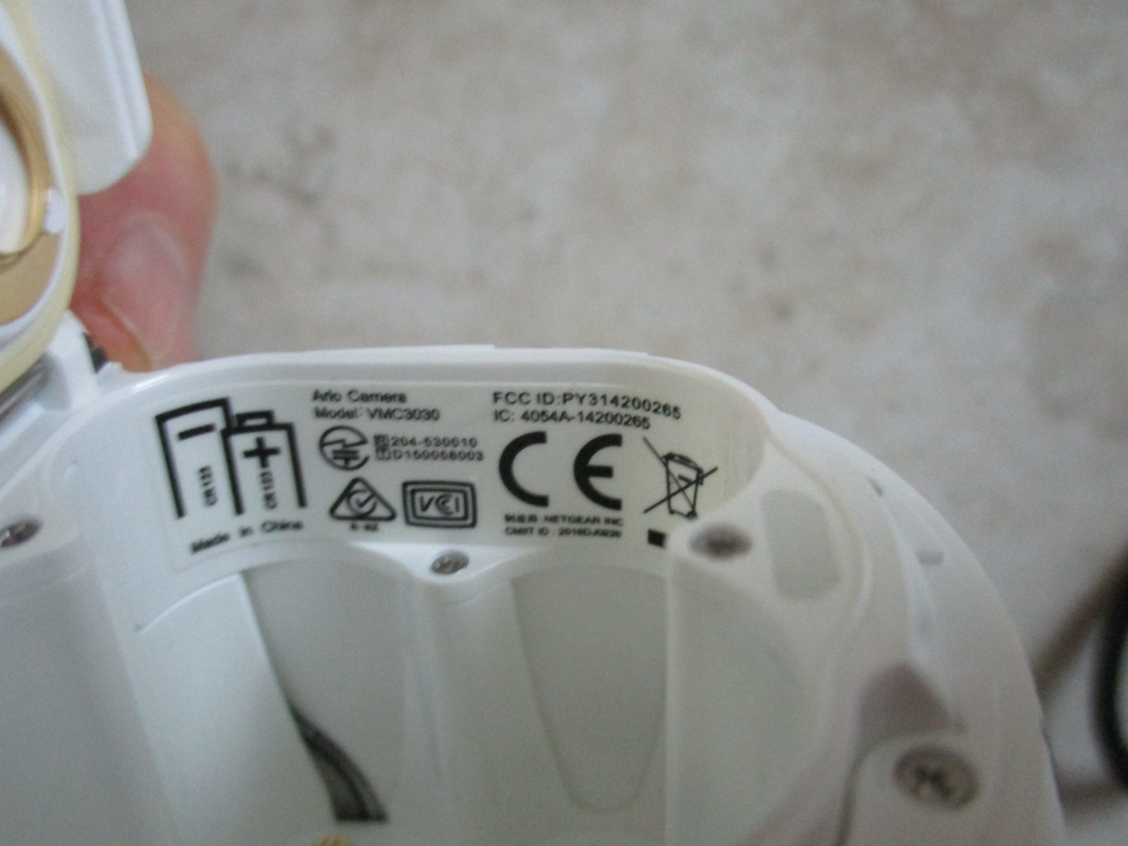 Arlo NETGEAR VMC3030 Add-on HD Security Camera Wire-Free No Battery