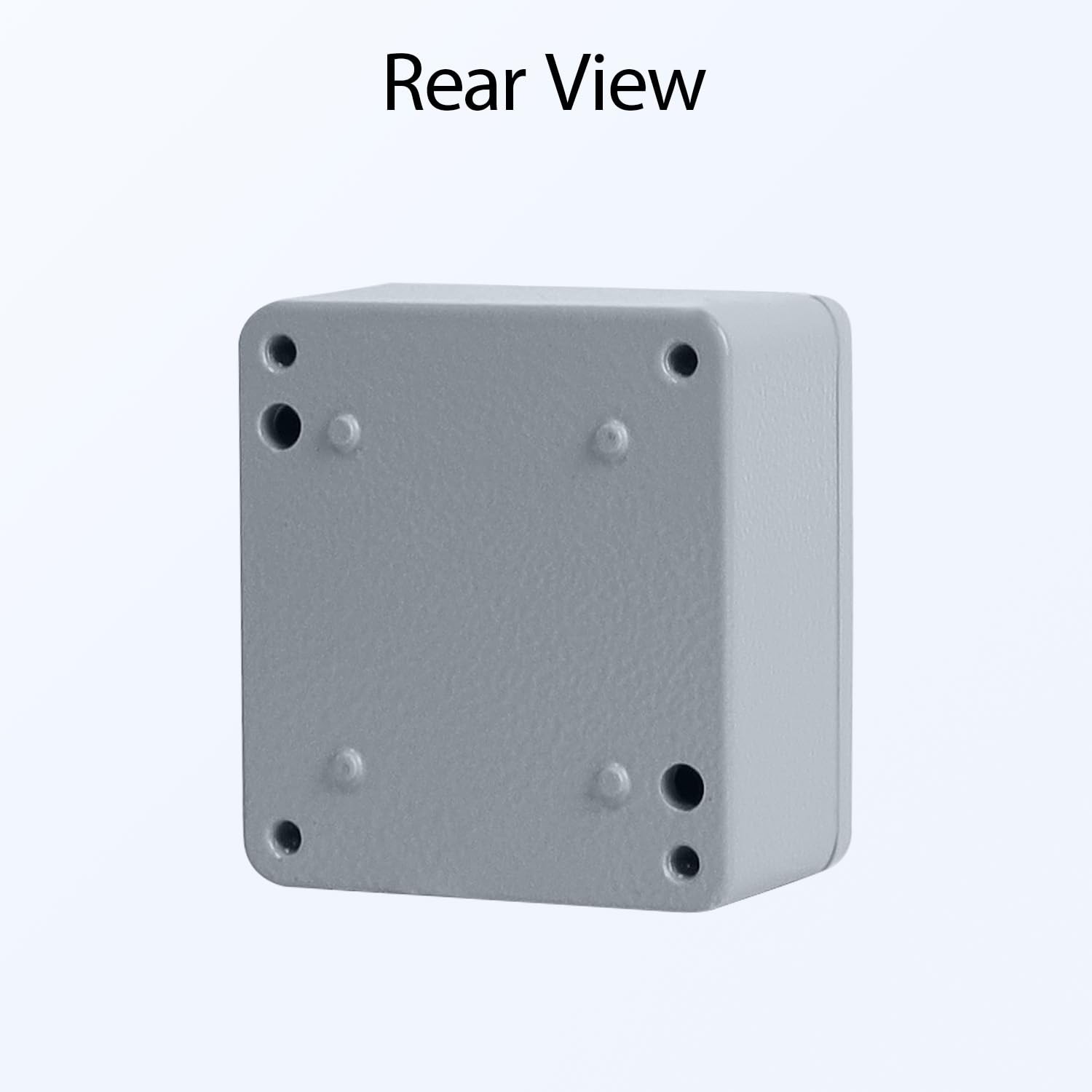 LeMotech Aluminum Alloy Metal Junction Box IP67 2.5″x2.2″x1.3″, grey