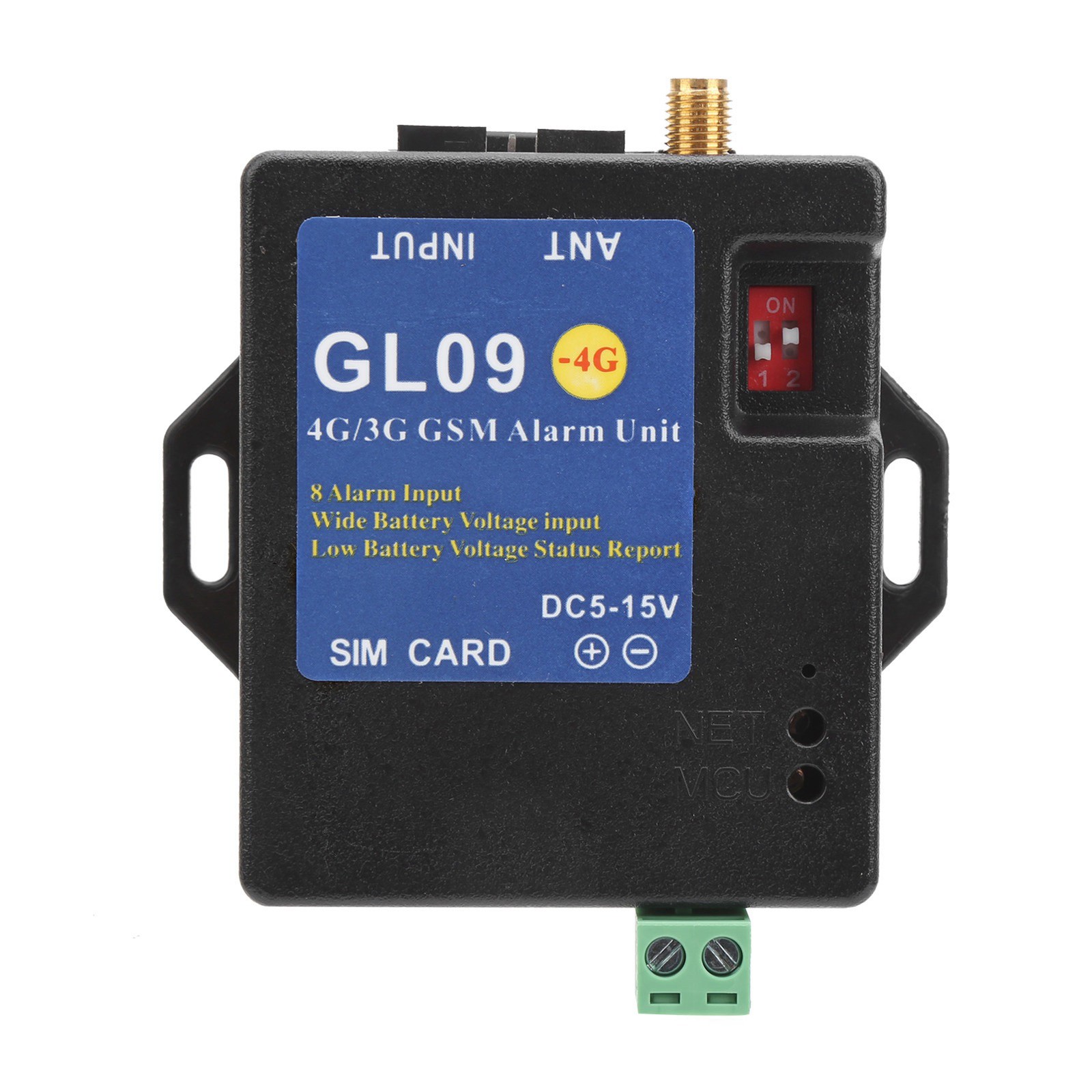 4G/3G/GSM Alarm Security System Alert Module 8‑Channel Input Low Consumption N