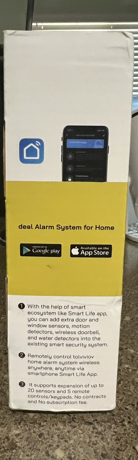 Home Alarm System Tolviviov 8 Pieces Kit