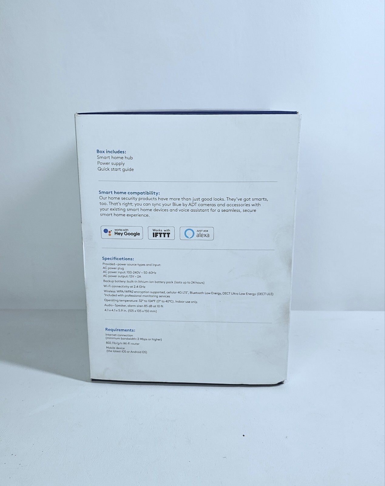 Blue by ADT Smart Home Hub S40LR1-01 – Graphite