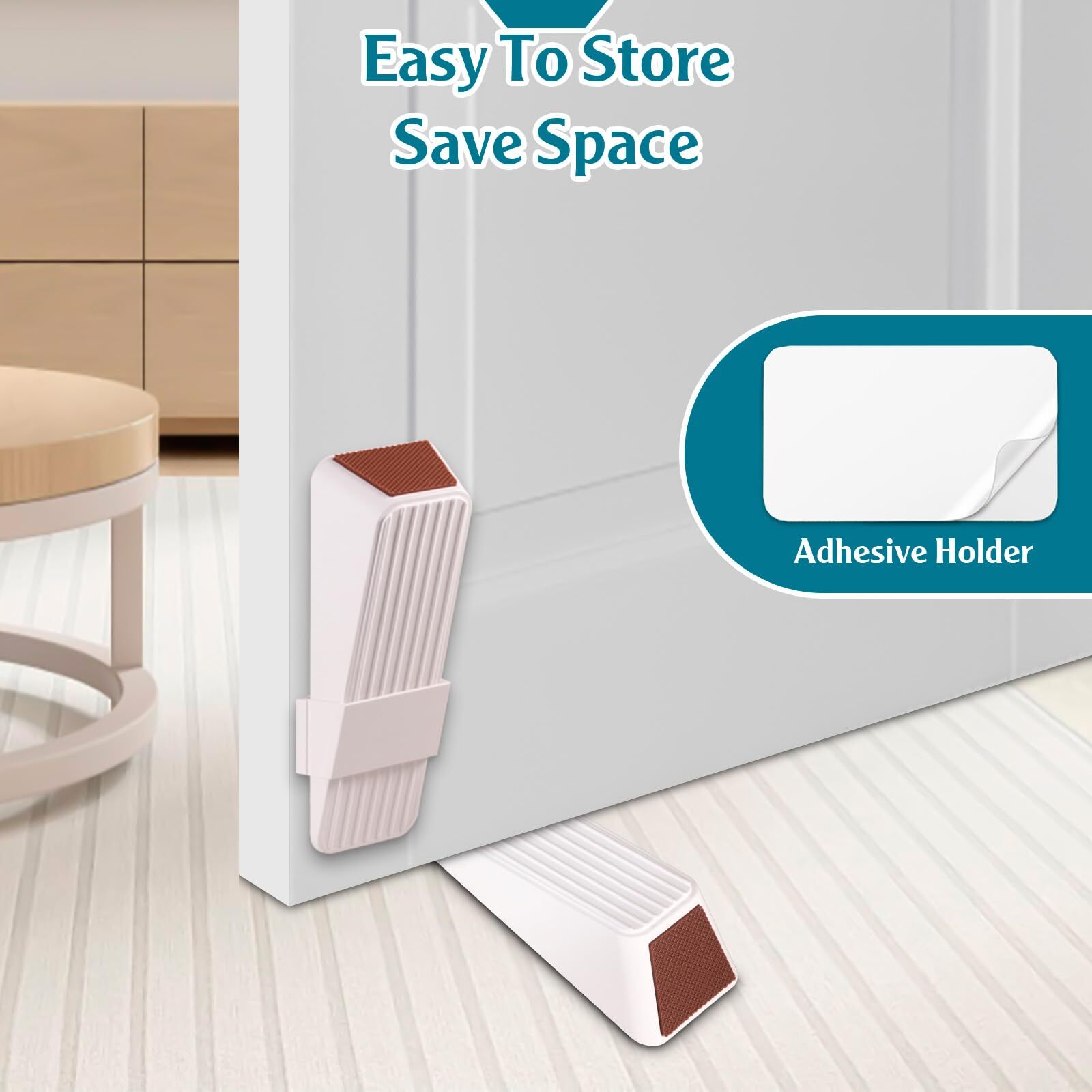 2X Security Door Stop Alarm 120DB Hotel Home Portable Security Safety Tools