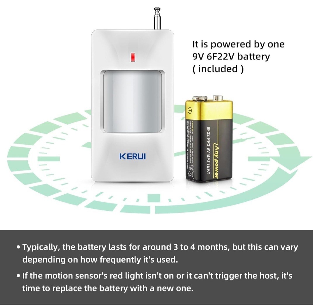 WiFi Alarm System for Home Security, 120dB Wireless Alarm Security System…