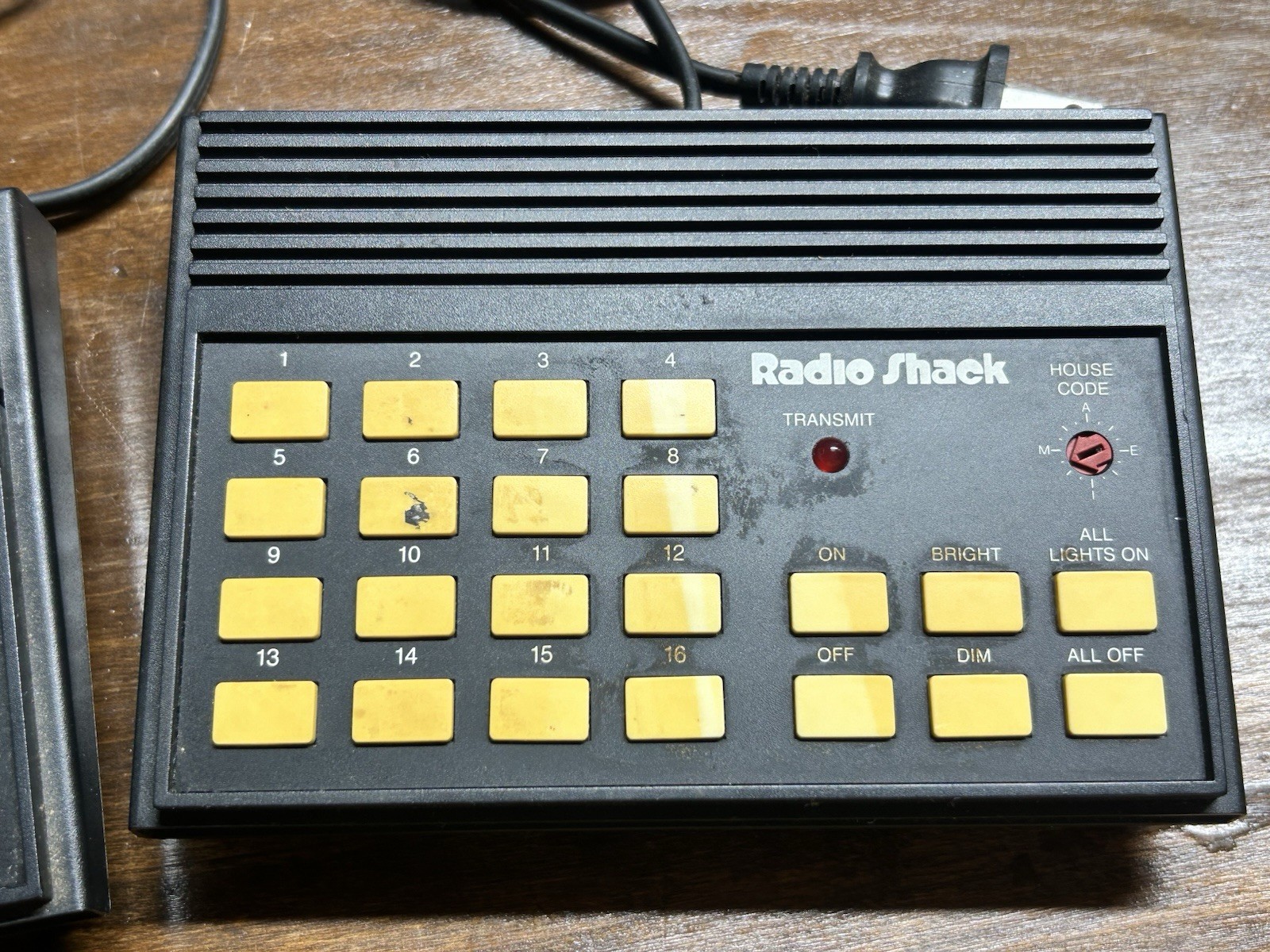 2 Vintage Radio Shack Plug`n Power Remote Control Command Center 61-2690