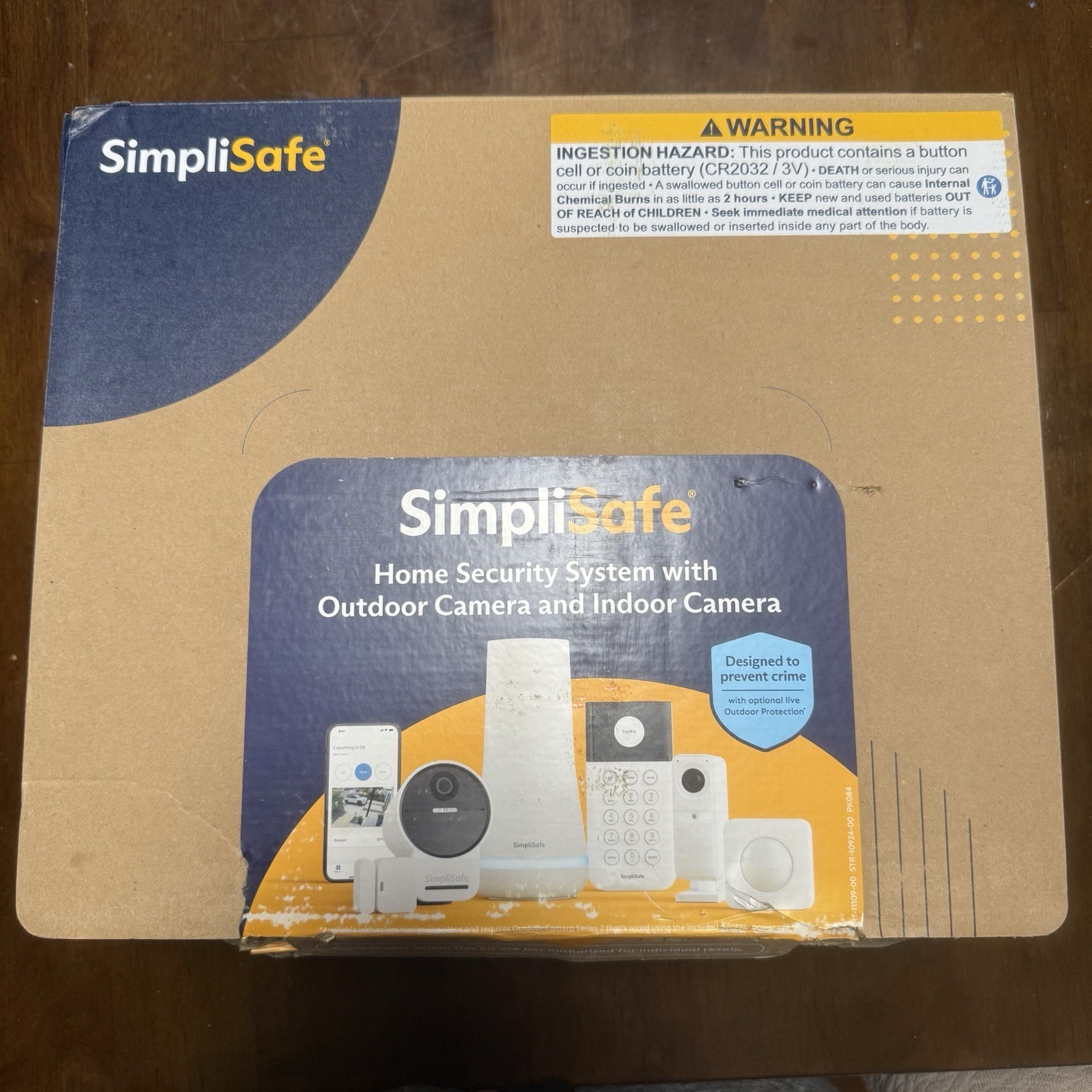 NEW SimpliSafe 10 Piece Wireless Home Security System with Outdoor Camera!