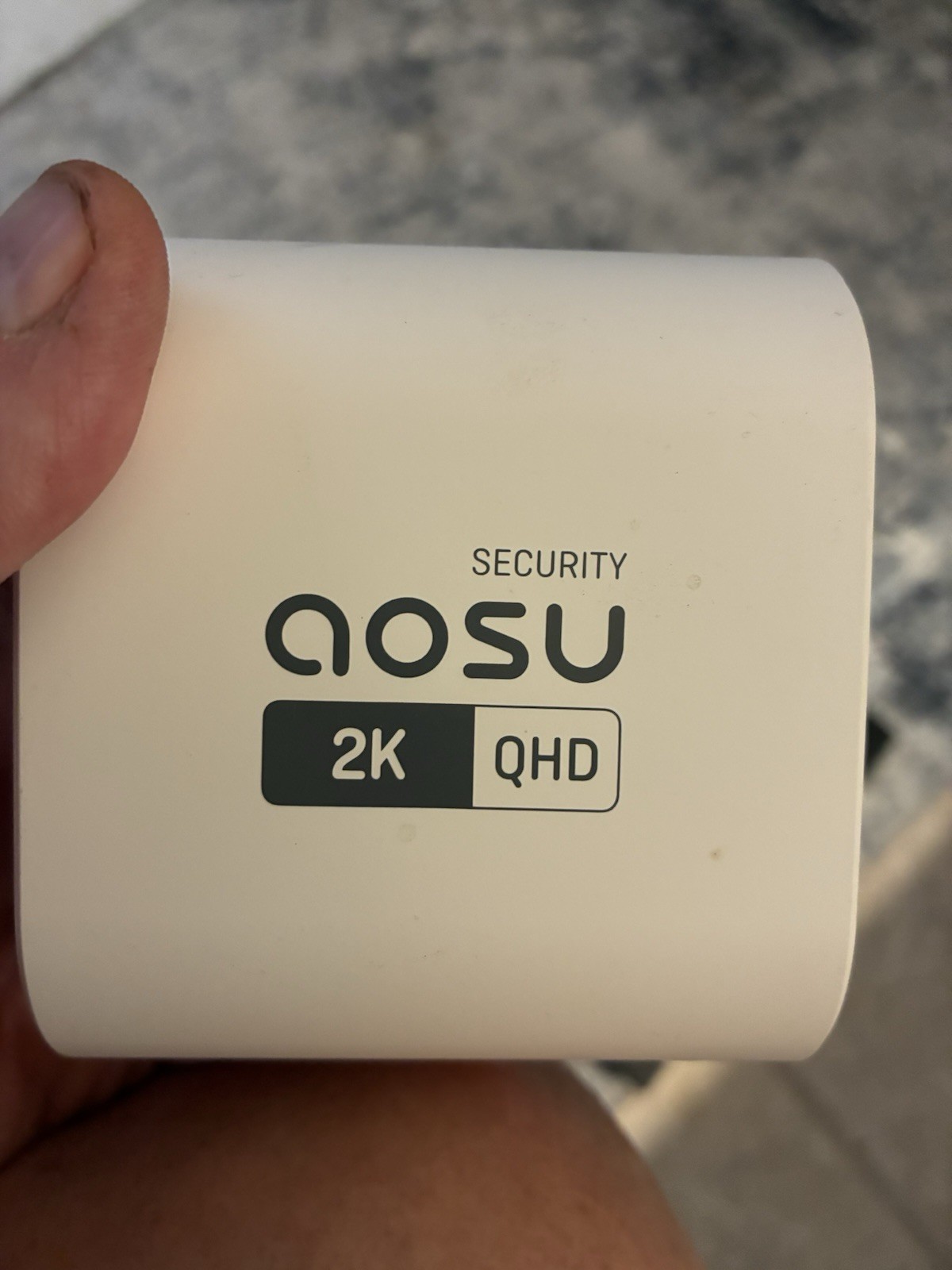 aosu WirelessCam Pro 2K QHD 2-Camera Wi-Fi System Alexa/Google Indoor/Outdoor