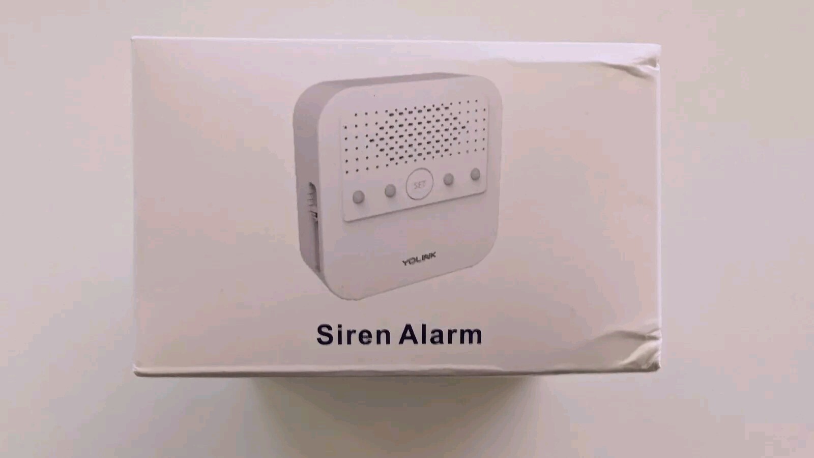 Smart Siren Alarm, Loud 110 Db, Wireless Alarm for Home Security/Intrusion/Burgl