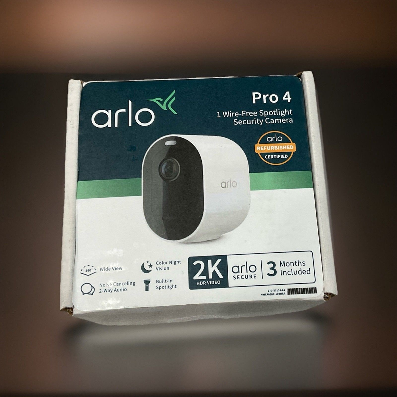 Arlo Pro 4 1 Wire-Free Spotlight Security Camera