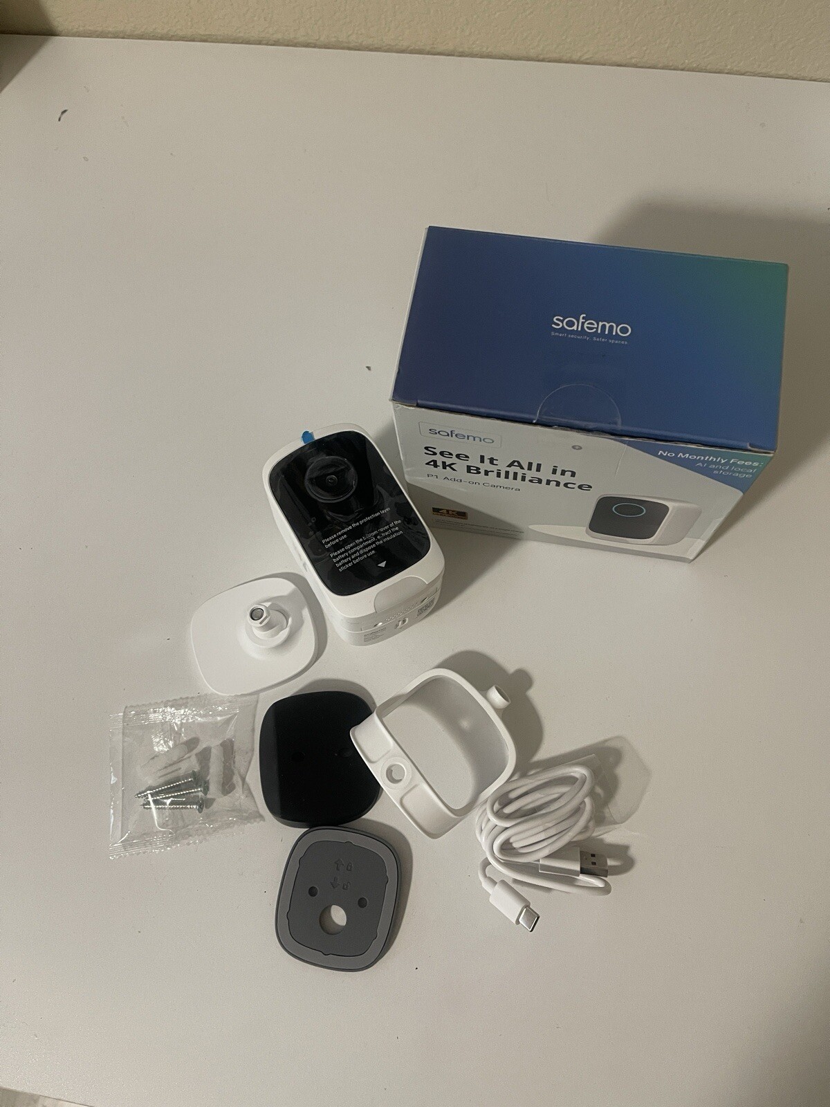 Add- on Wireless Security Camera(Works with Hub Only), 4K UHD