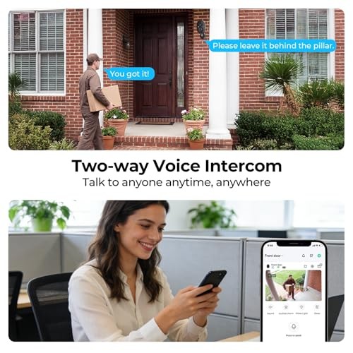 Security Cameras Wireless Outdoor 2K Solar Powered WiFi Cameras for 1 Solar Cam