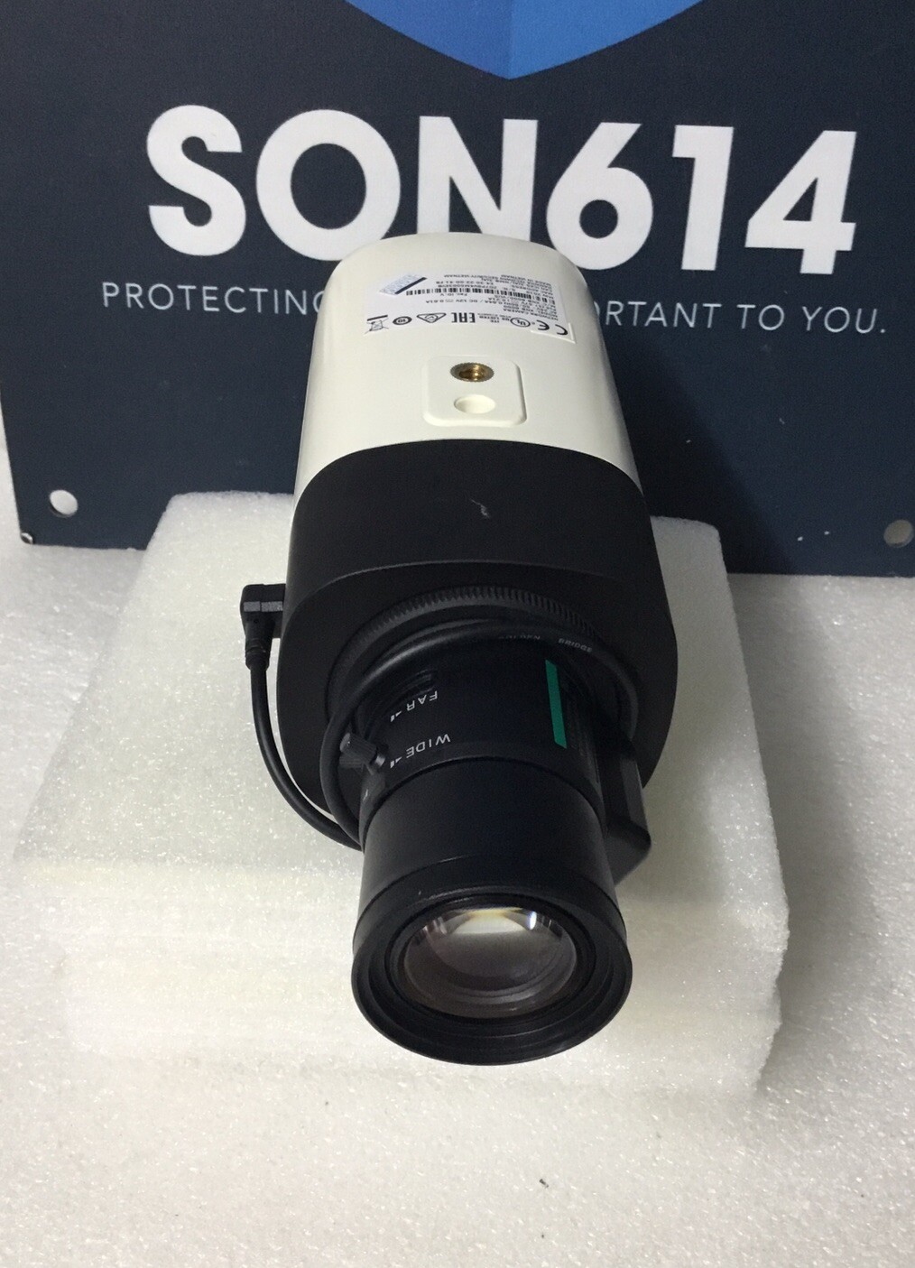 Wisenet XNB-6000 Security Network Color Camera W/ 2MP 5-50mm Multiple Streaming