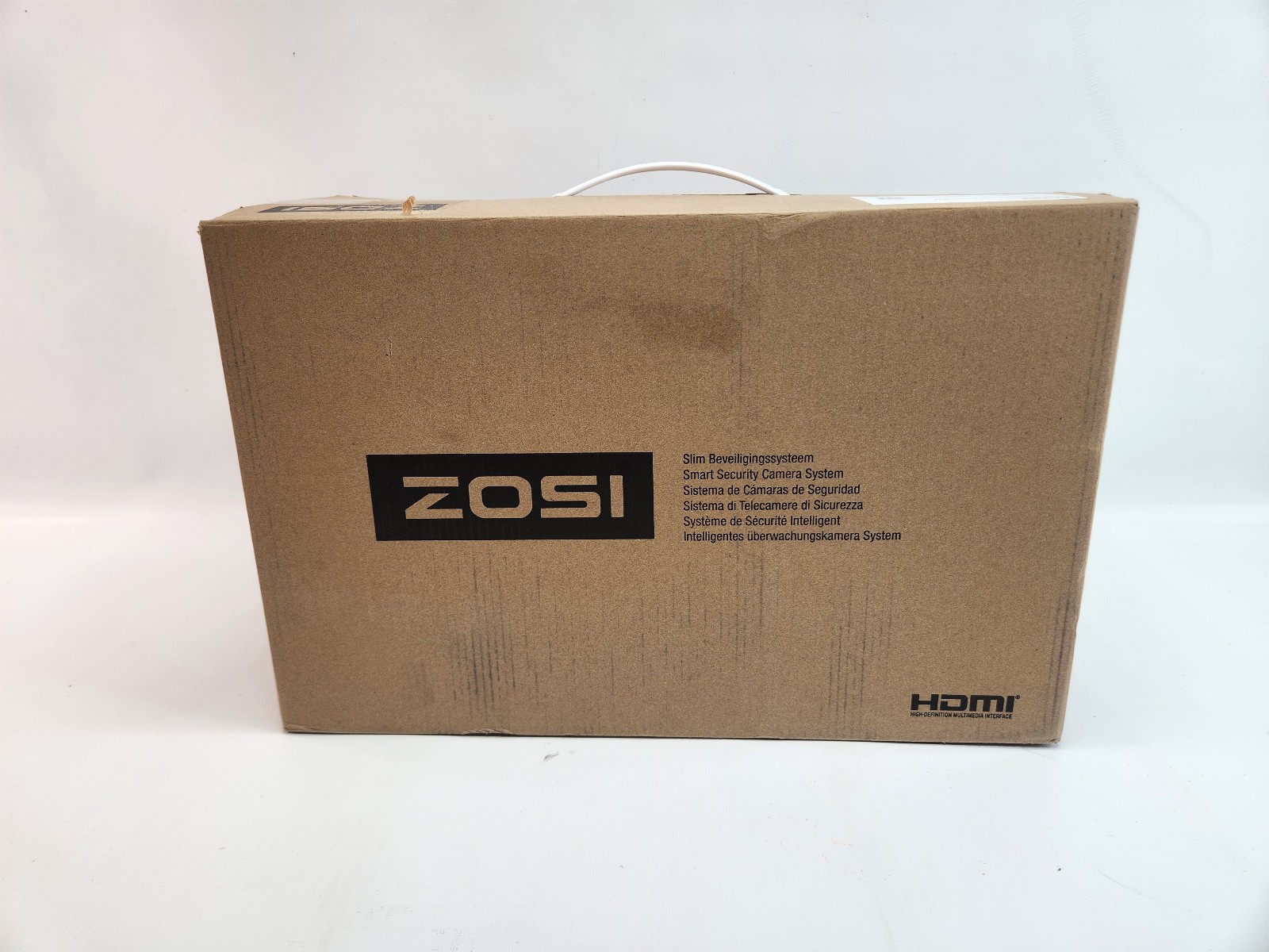 ZOSI 4 Camera Wired Security Bullet Camera System Indoor Outdoor Black 1080P