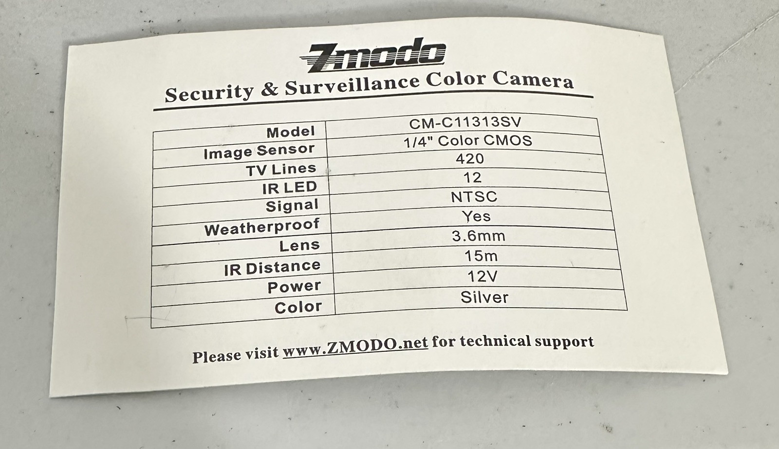7modo Security & Surveillance Color Cameras Digital Video Recorder W/ 1TB HDD