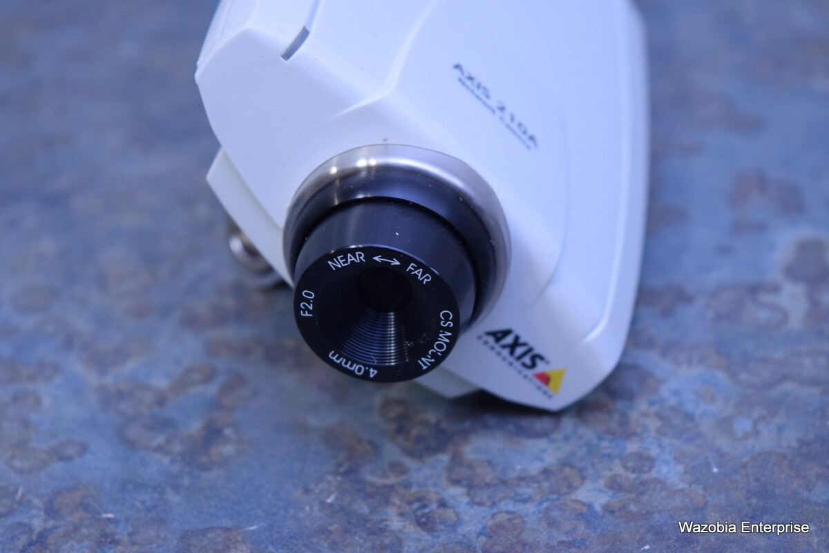 AXIS 210A NETWORK CAMERA 0233-001-02 WITH CSMOUNT 4.0 MM F2.0