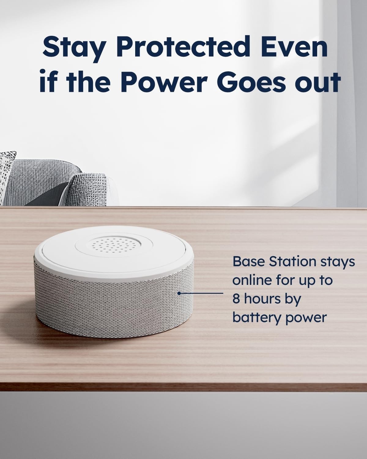 8-Piece Wireless Alarm System for Home Security – Works with Alexa & App Alerts