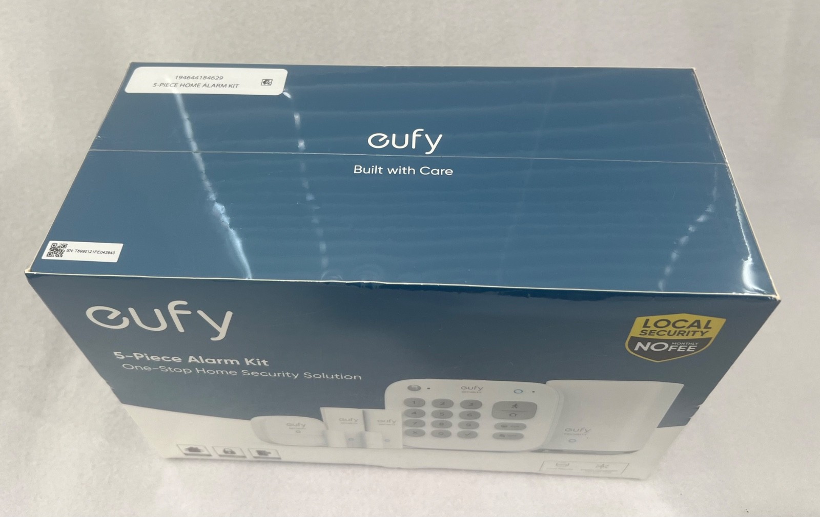 Eufy Security 5-Piece Home Alarm Kit, Home Security System, Keypad, Motion Senso