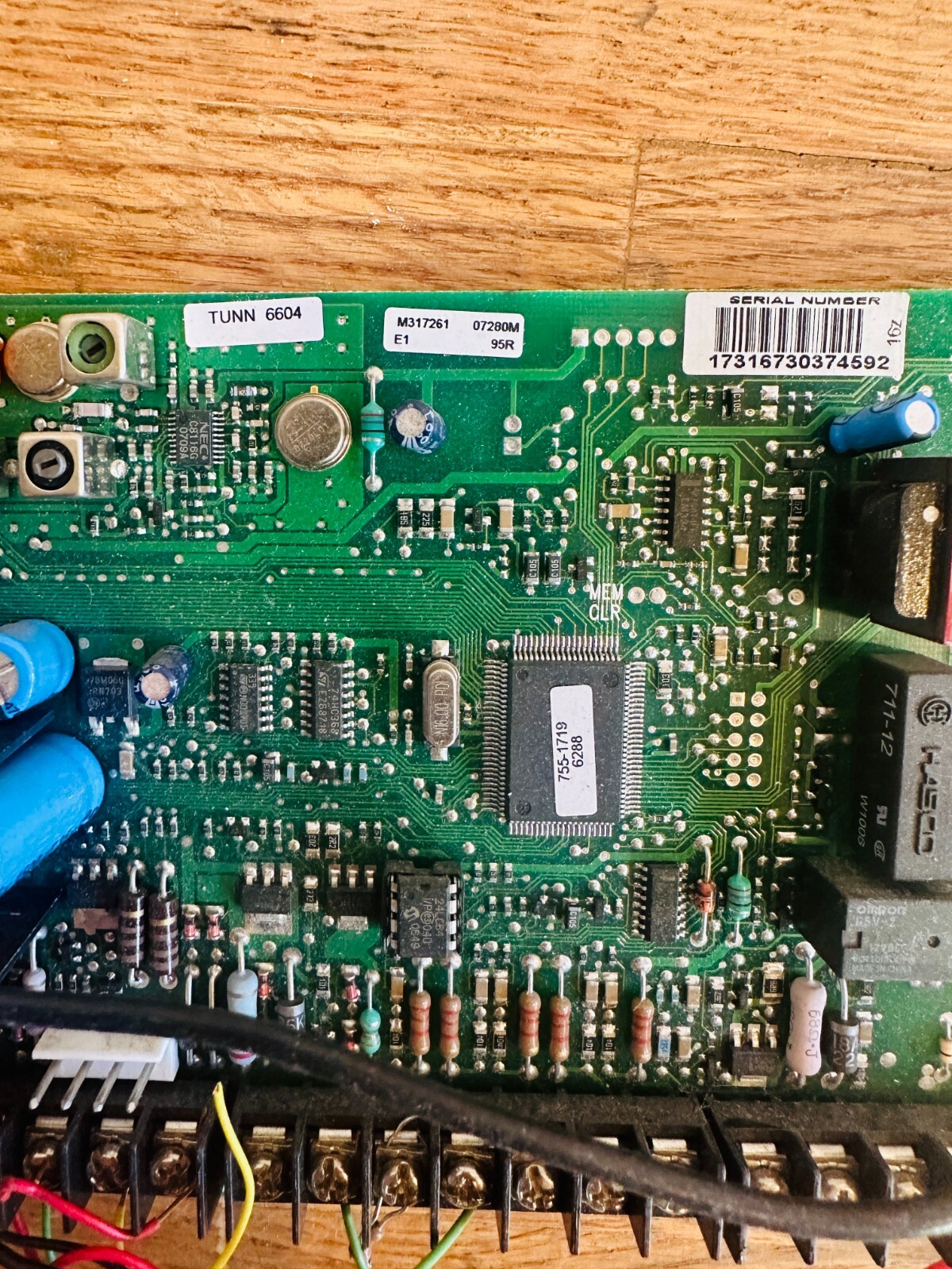 GE Interrlogix 55-750-E Concord Express Control Security System Board