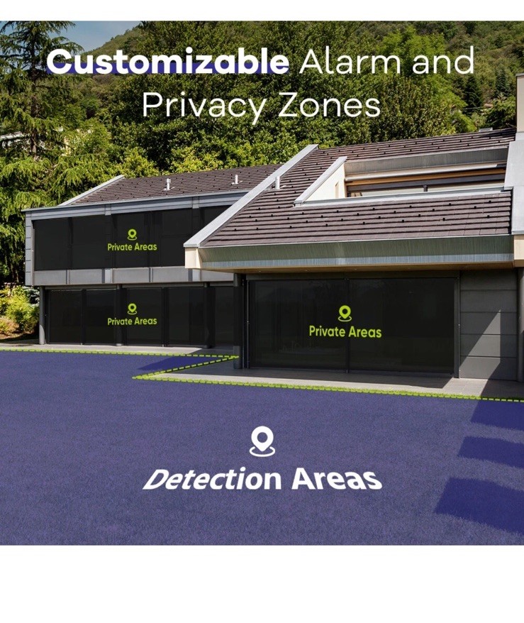 SANNCE 5MP POE Audio Recording Security Camera System 8CH NVR AI Human Detection