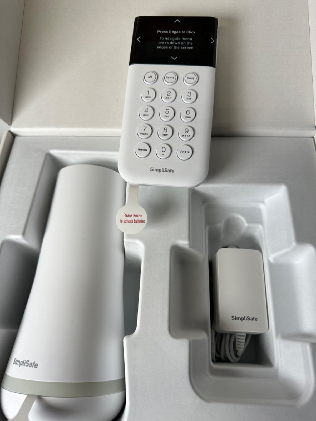 SimpliSafe Protect Home Security System White 11-piece Complete (open box)