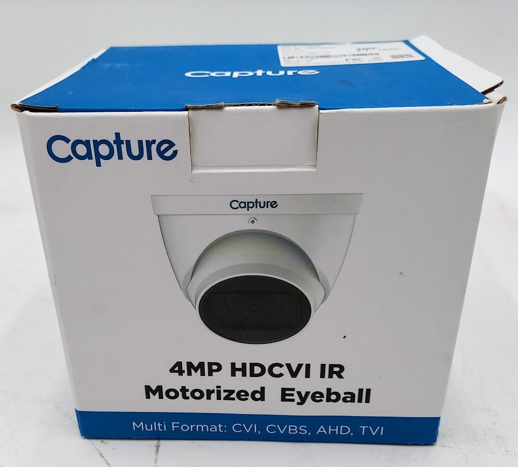 CAPTURE 4MP HDCVI IR MOTORIZED EYEBALL R2-4MPHDMOEY