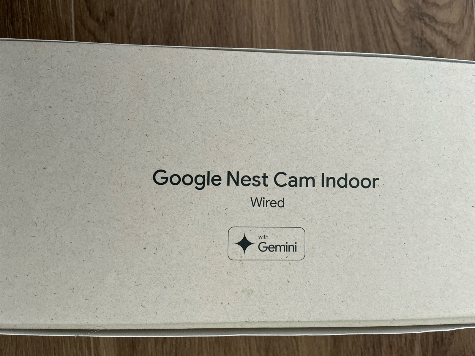 Google Nest Cam Indoor (Wired, 3rd Gen) – Security Camera, 2K Video & Gemini, Ni