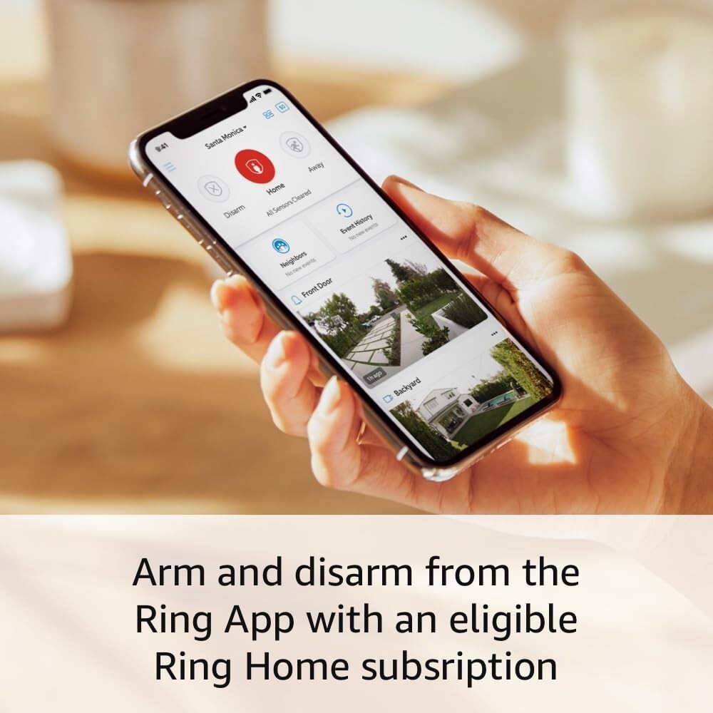 Ring Alarm Security Bundle with Battery Doorbell, Floodlight Plus, Outdoor Cam