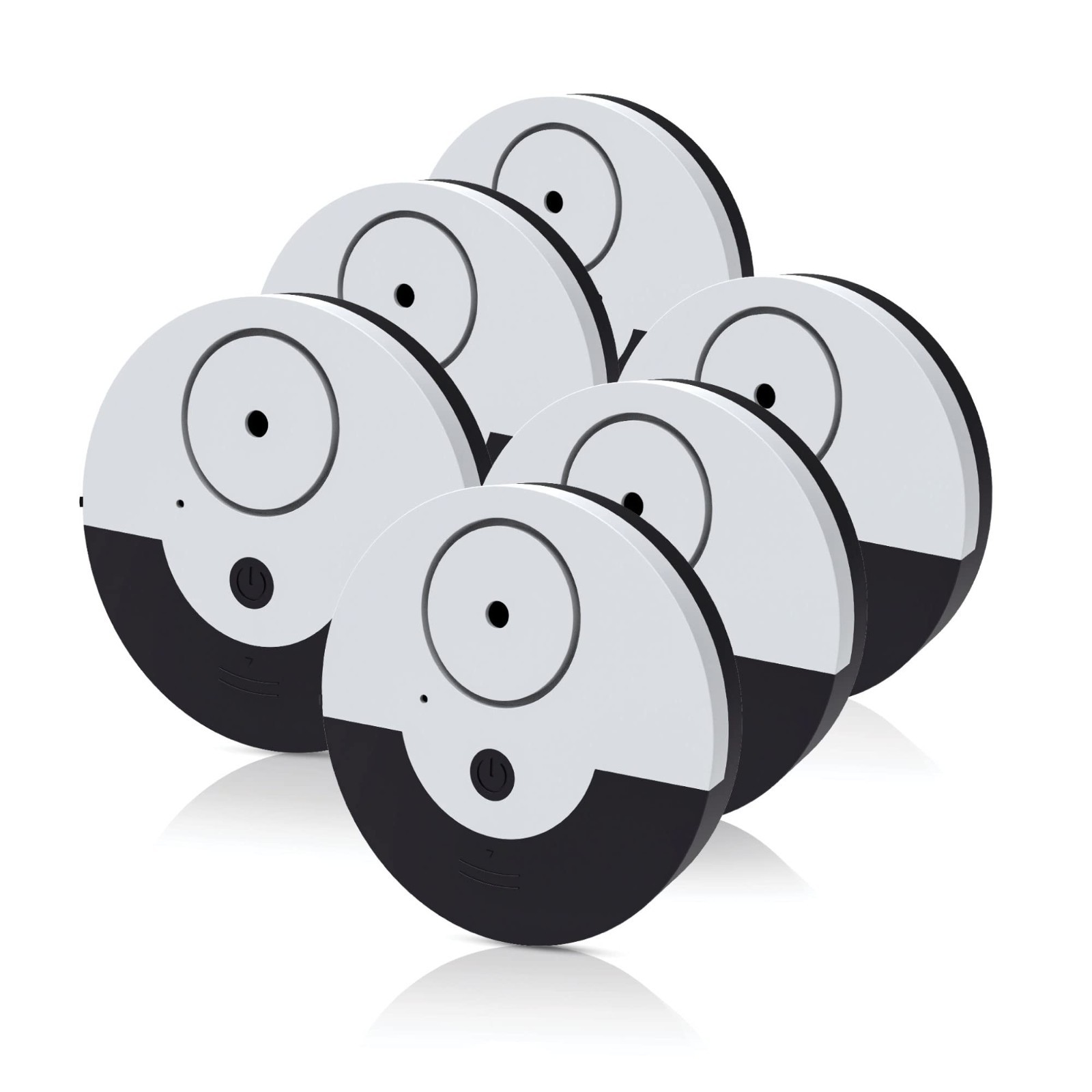 Extra Loud 130dB Window Alarm System – Vibration Sensors, Easy Install, 6 Set Bl