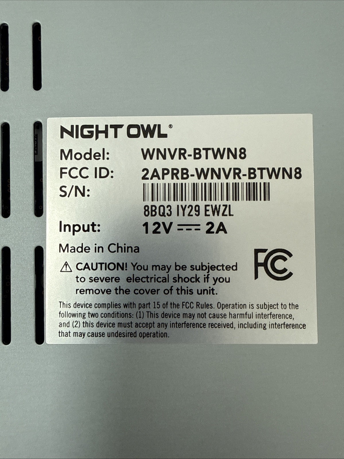 Night Owl CL-BT8WN-18L 4K HD Wi-Fi Security System with 8 Cameras, 1TB HD