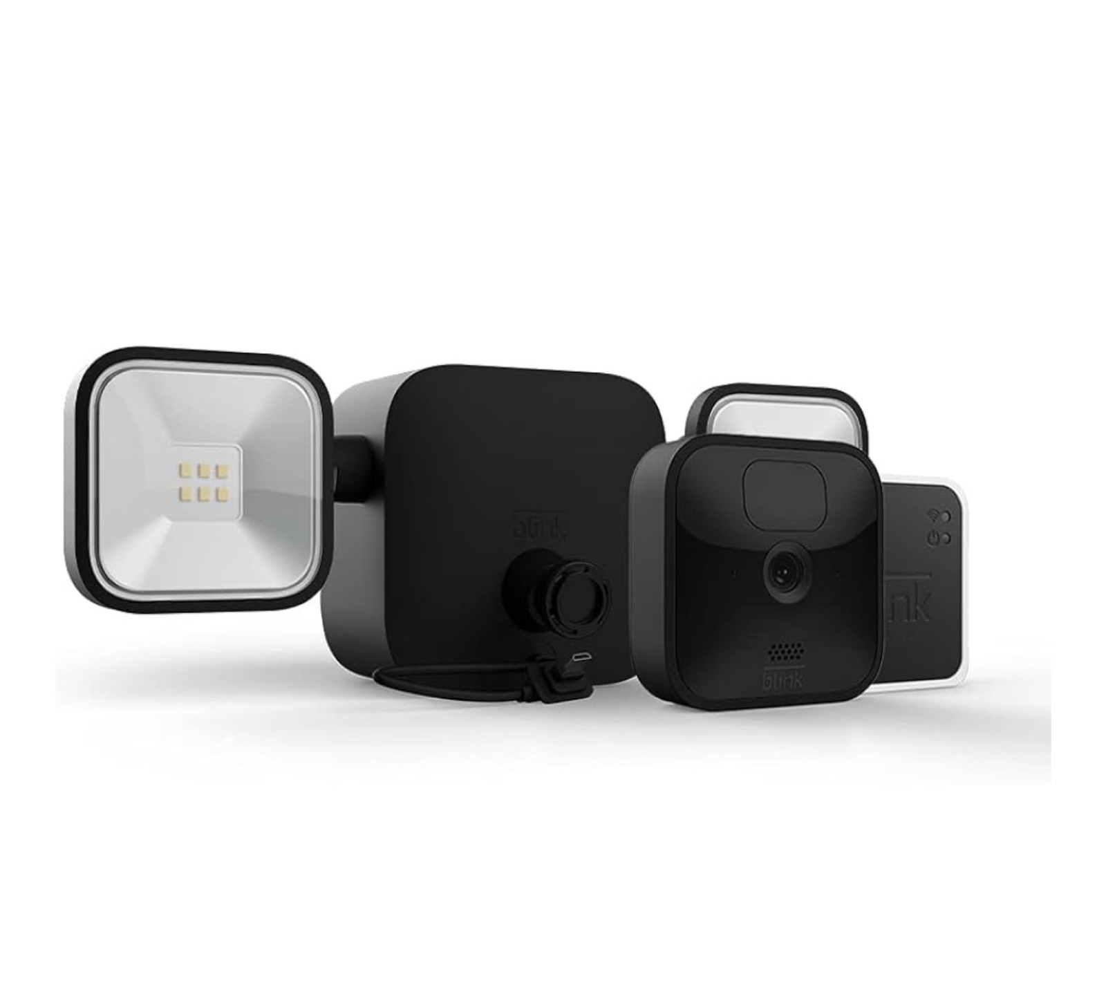 ?Blink Wired Floodlight Camera HD Security Motion White 2600 Lumens