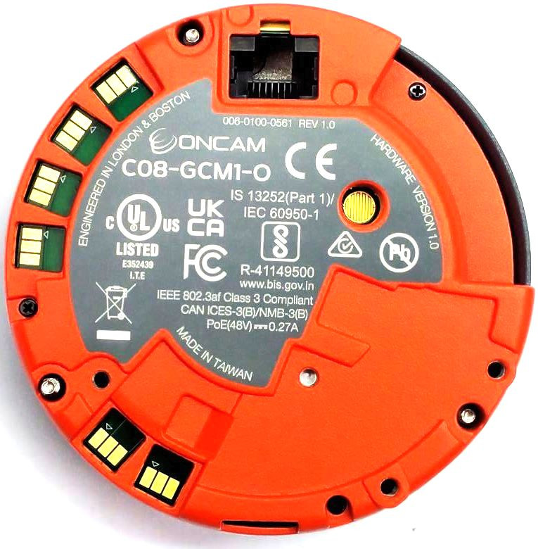 Oncam C-08 Security Camera Module Indoor 360 Degree Fisheye 8MP C08-GCM1-0