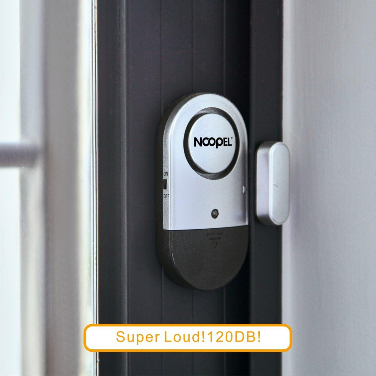 Door Alarms When Opened, 4 Pack 120DB Loud Pool Alarms for Doors, Window Alarm